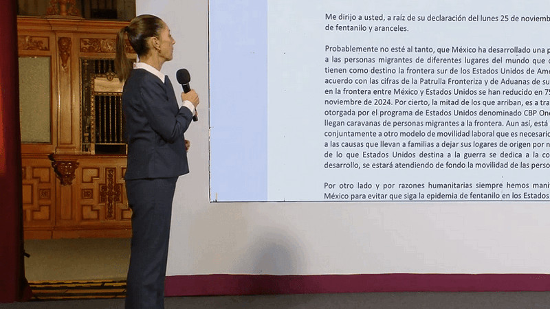 Negociaciones con Trump serÃ¡n de igual a igual, sin subordinaciÃ³n: Claudia Sheinbaum