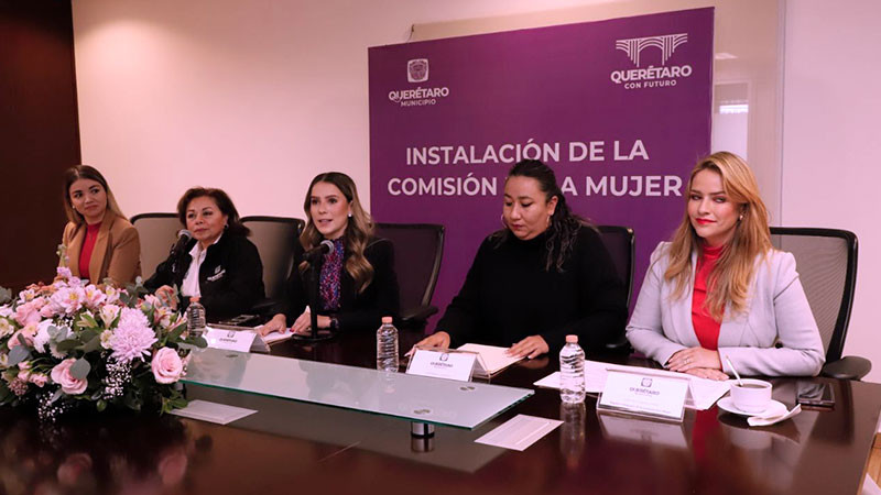 Instala Municipio de QuerÃ©taro ComisiÃ³n de la Mujer 