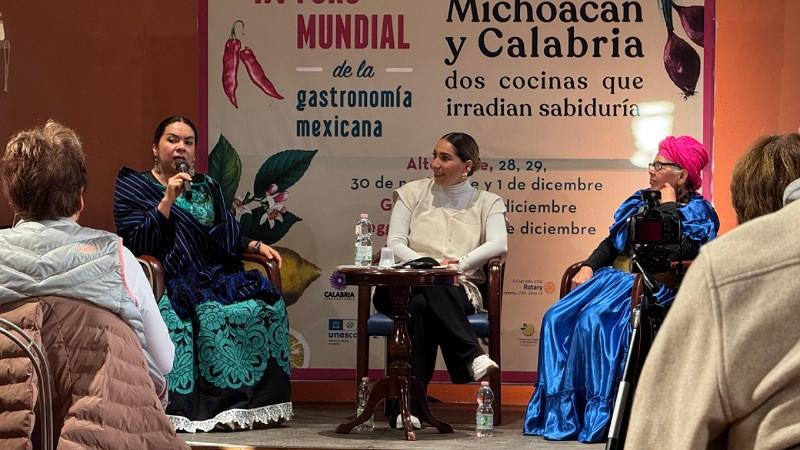 Con herencia y sabor, cocineras michoacanas conquistan Italia