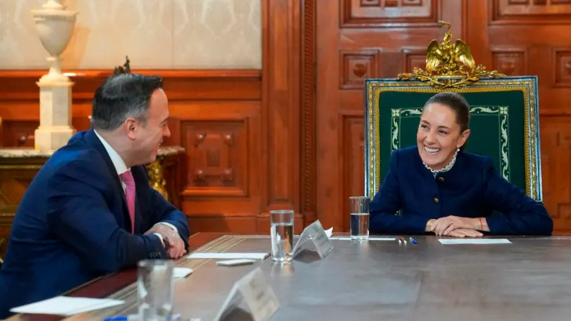 Sheinbaum se reÃºne con el director general de S&P Global Ratings; hablan de finanzas de MÃ©xico