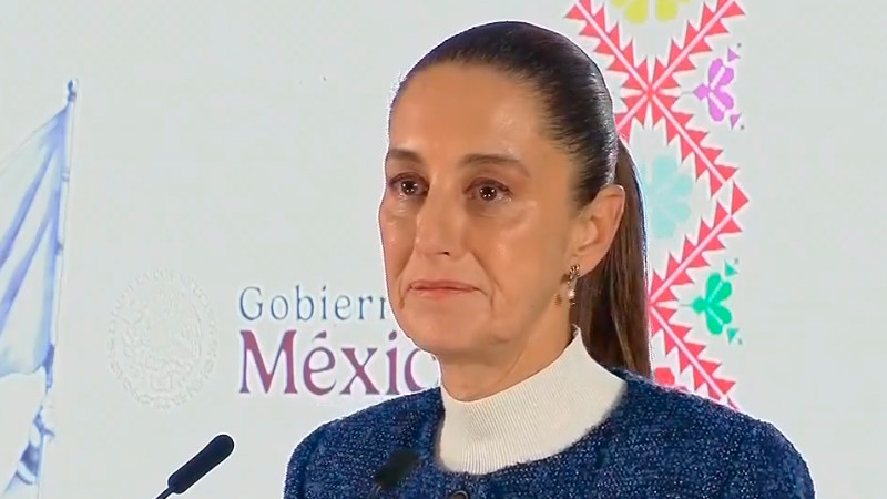 Asegura Sheinbaum que no va a bajar la cabeza ante EEUU