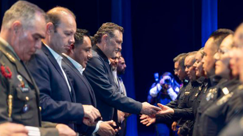 En QuerÃ©taro se forja la mejor policÃ­a del paÃ­s: Mauricio Kuri GonzÃ¡lez