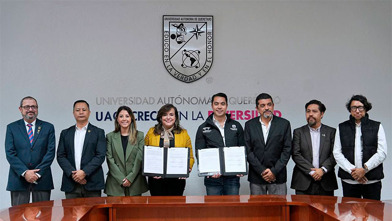 Municipio de QuerÃ©taro debe de ser un aliado fundamental de la UAQ: Felifer MacÃ­as
