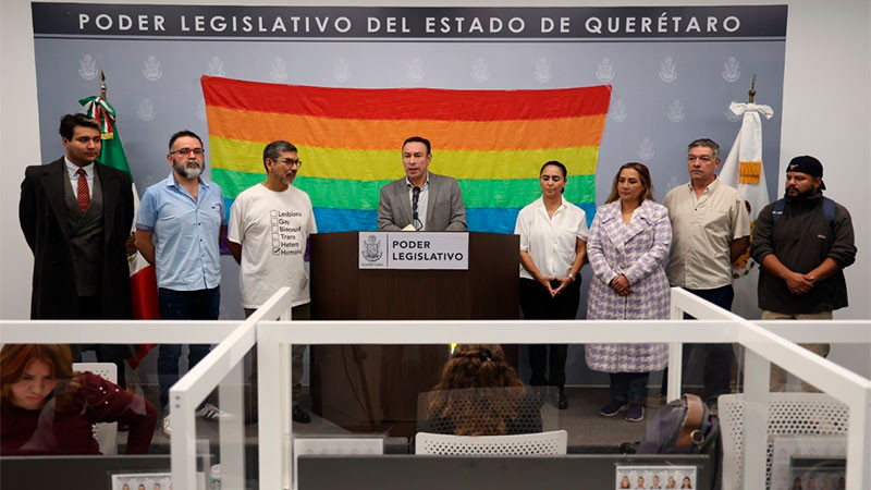 Presentan iniciativa en favor de la comunidad LGBTTTIQ+ en QuerÃ©taro