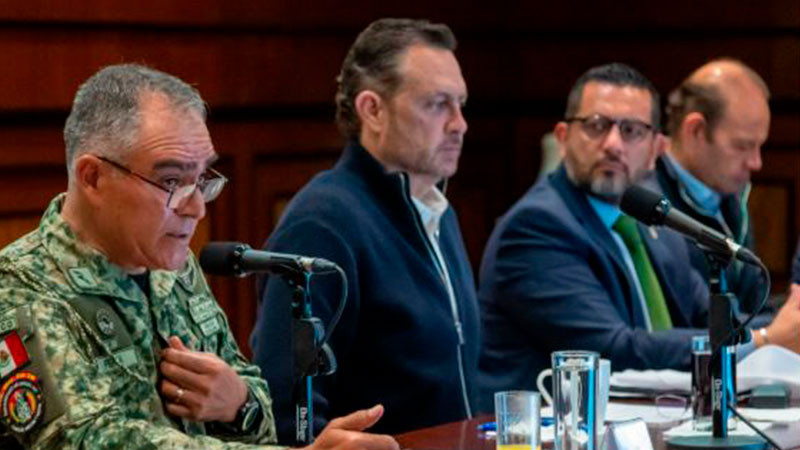 Preside Gobernador Mauricio Kuri mesa para la ConstrucciÃ³n de la Paz y Seguridad en QuerÃ©taro