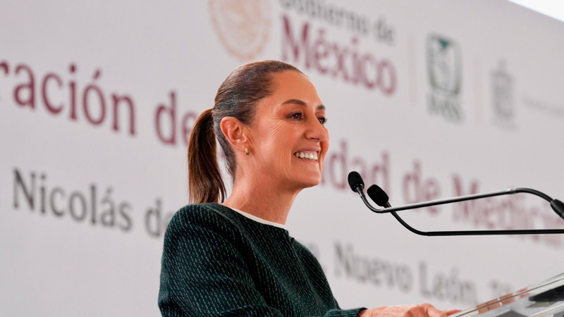 Sheinbaum es la cuarta mujer mÃ¡s poderosa del mundo, segÃºn Forbes