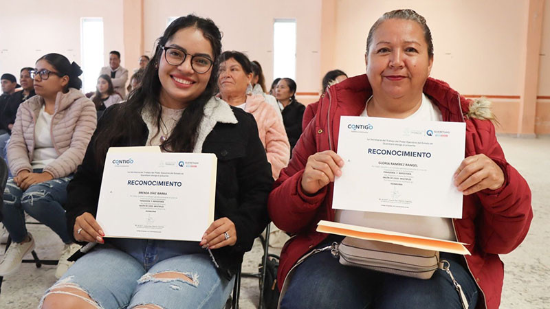 Impulsa ST capacitaciÃ³n para el autoempleo a mujeres de Huimilpan, QuerÃ©taro 