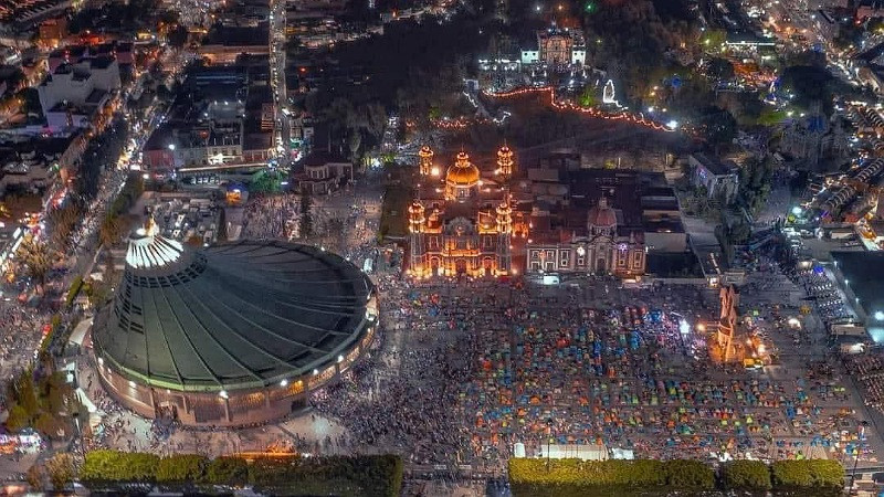 BasÃ­lica de Guadalupe recibiÃ³ 12.3 millones de creyentes entre el 6 y 12 de diciembre
