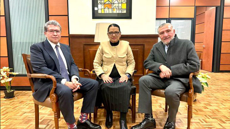 Se reÃºnen Monreal y AdÃ¡n Augusto, tras pleito; acuerdan no convocar a periodo extraordinario