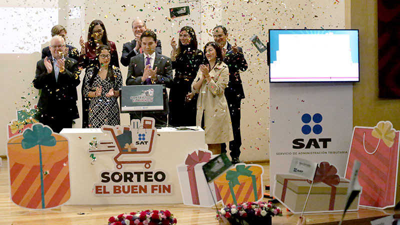 Servicio de AdministraciÃ³n Tributaria realizÃ³ el Sorteo El Buen Fin 2024