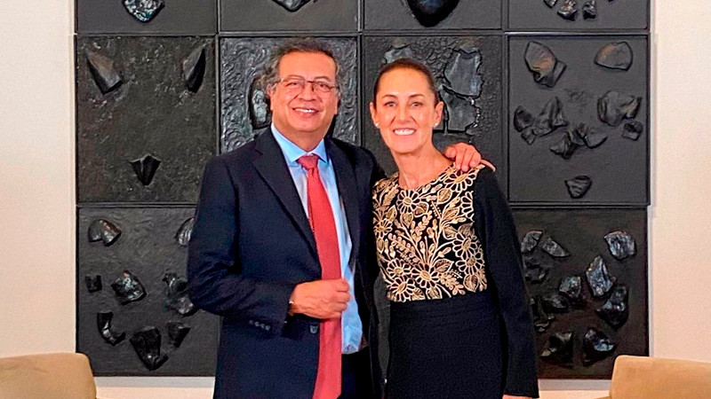 Considera Sheinbaum que T-MEC debe ampliarse a SudamÃ©rica, tras reuniÃ³n con Gustavo Petro