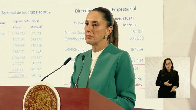 Claudia Sheinbaum defiende reforma a Ley del Infonavit; asegura es para combatir corrupciÃ³n