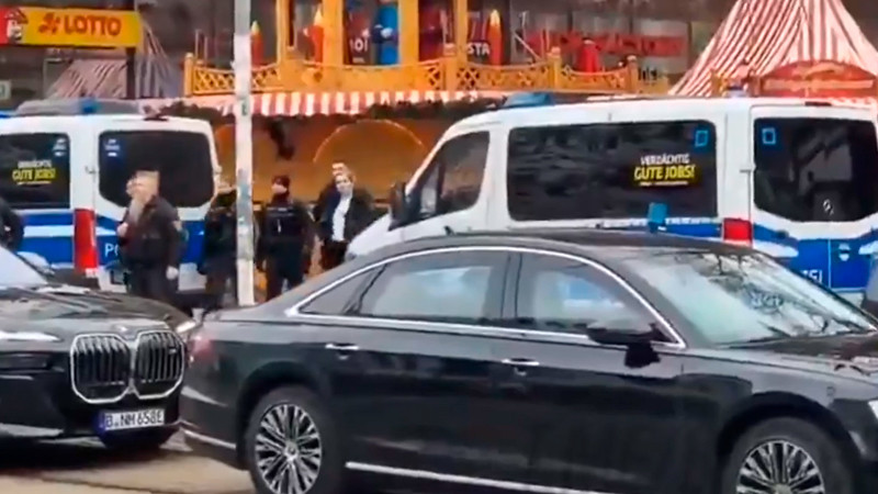 Aumenta a 5 nÃºmero de muertos por atropellamiento masivo en Alemania