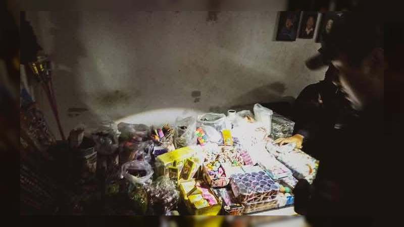 Decomisan 2 toneladas de pirotecnia durante fiestas navideÃ±as en QuerÃ©taro capital