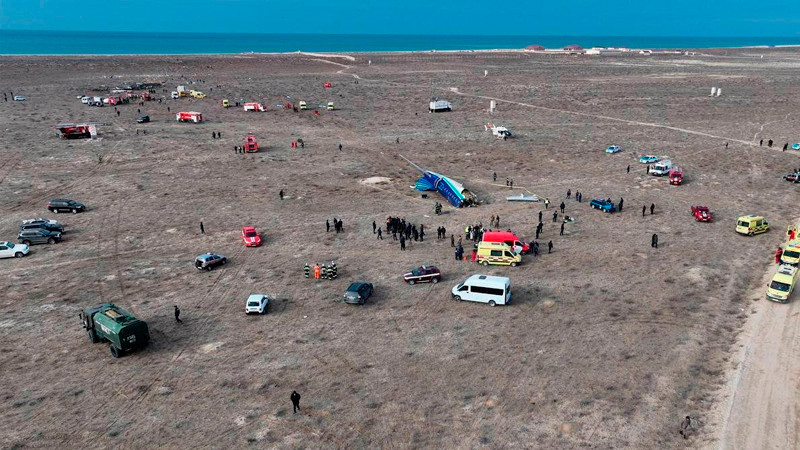 Azerbaijan Airlines dice que aviÃ³n sufriÃ³ 