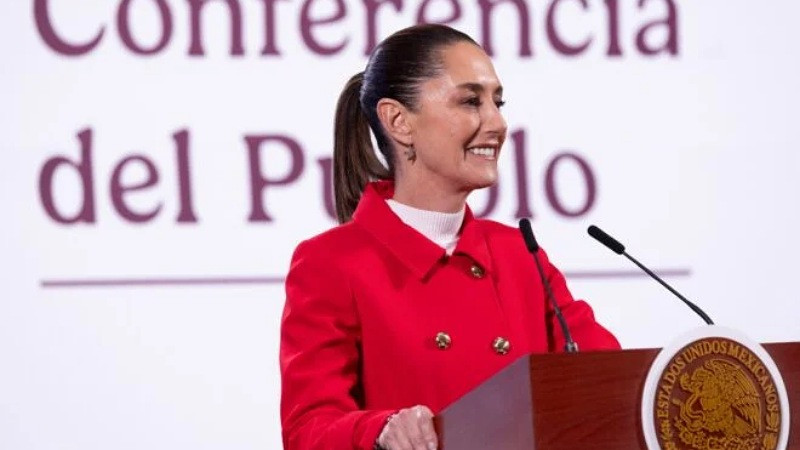 Claudia Sheinbaum adelanta 