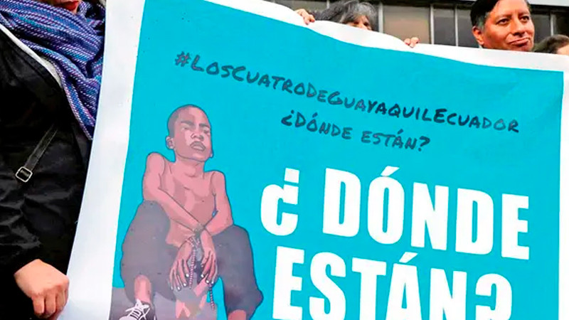 En Ecuador vinculan a 16 militares con desapariciÃ³n de 4 menores