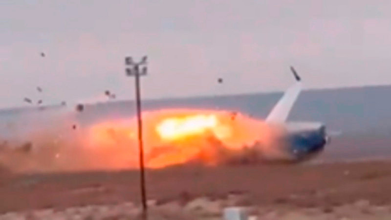 Putin admite que sistema antiaÃ©reo ruso pudo haber derribado el aviÃ³n de pasajeros en KazajistÃ¡n