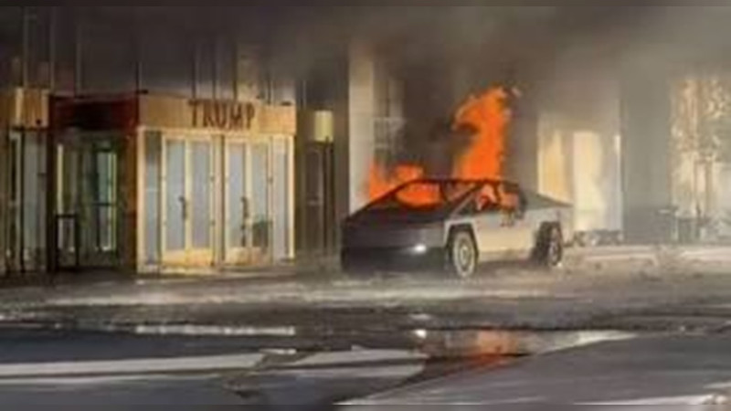 FBI descarta relaciÃ³n entre explosiÃ³n de Cybertruck y atropellamiento en Nueva Orleans