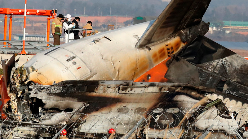 Tras incidente aÃ©reo que dejÃ³ 179 muertos, policÃ­a surcoreana registra aeropuerto y oficinas de Jeju Air