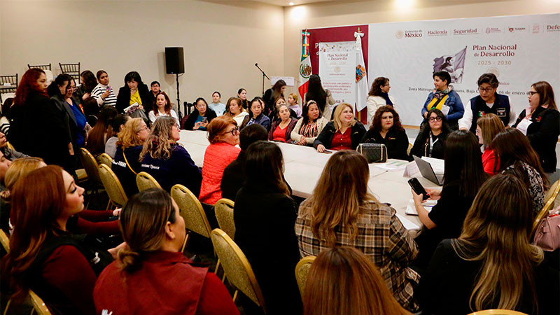 Concluye con Ã©xito el primer foro para elaborar el Plan Nacional de Desarrollo 2025-2030