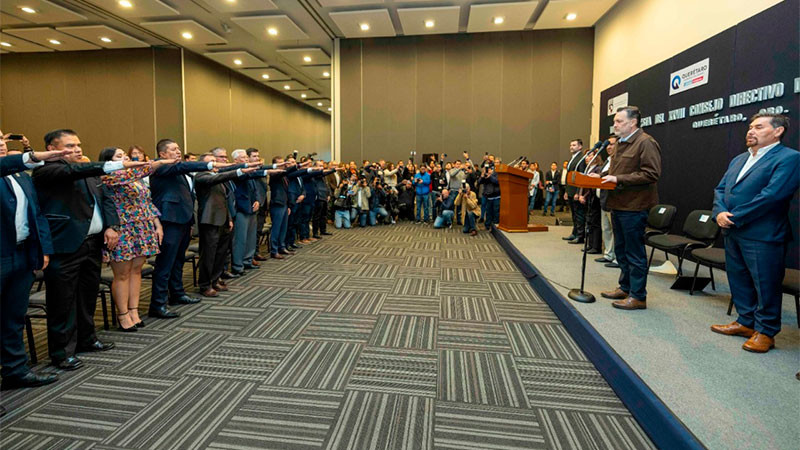 Reconocen a constructores como factor clave del futuro del EstadoÂ de QuerÃ©taro