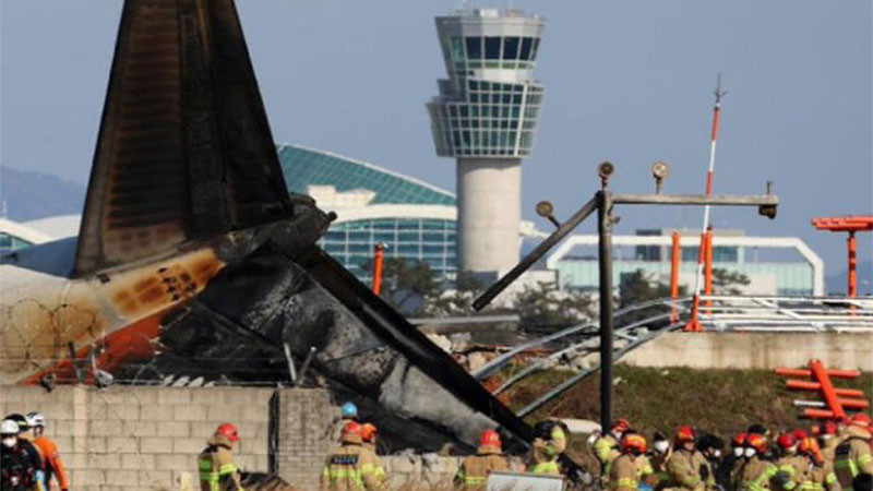 InvestigarÃ¡n pÃ©rdida de datos de aviÃ³n accidentado en Corea del SurÂ 