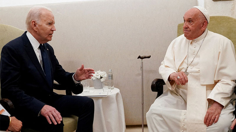 Otorga Biden la Medalla Presidencial de la Libertad con DistinciÃ³n al Papa Francisco