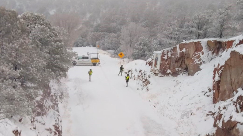 Se registran temperaturas de hasta 21 grados bajo cero en Chihuahua
