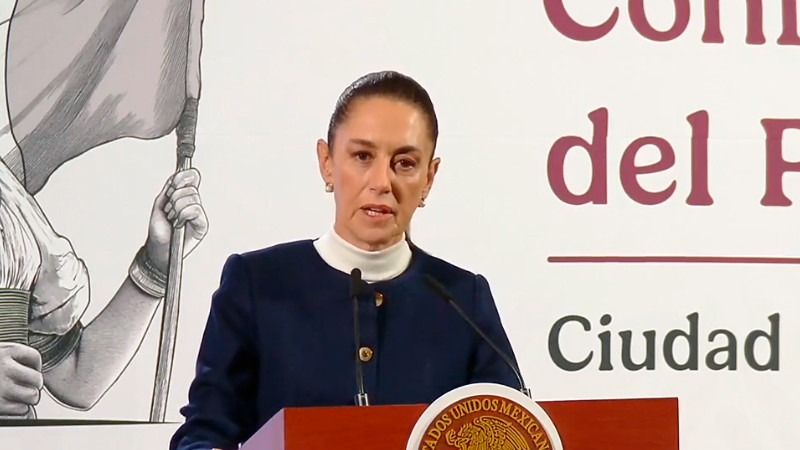 Sheinbaum dice no creer en los estados de excepciÃ³n como mÃ©todo para combatir inseguridad