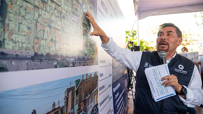 Encabeza Mauricio Kuri entrega de obras de modernizaciÃ³n en La Obrera, en QuerÃ©taro capital