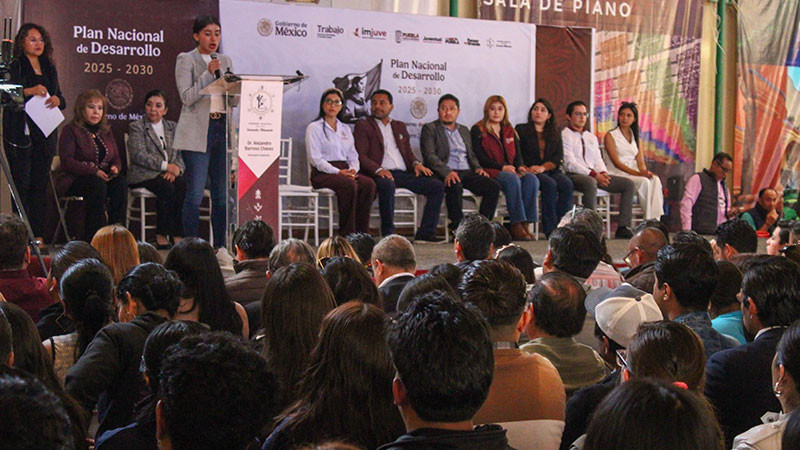 Juventudes poblanas se reÃºnen en TehuacÃ¡n para participar en Foro organizado por el IMJUVE para el Plan Nacional de Desarrollo