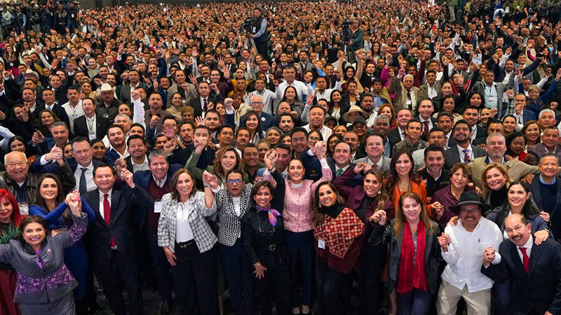 Sheinbaum llama a gobernadores y alcaldes a unir esfuerzos para garantizar el acceso al agua y la seguridad 