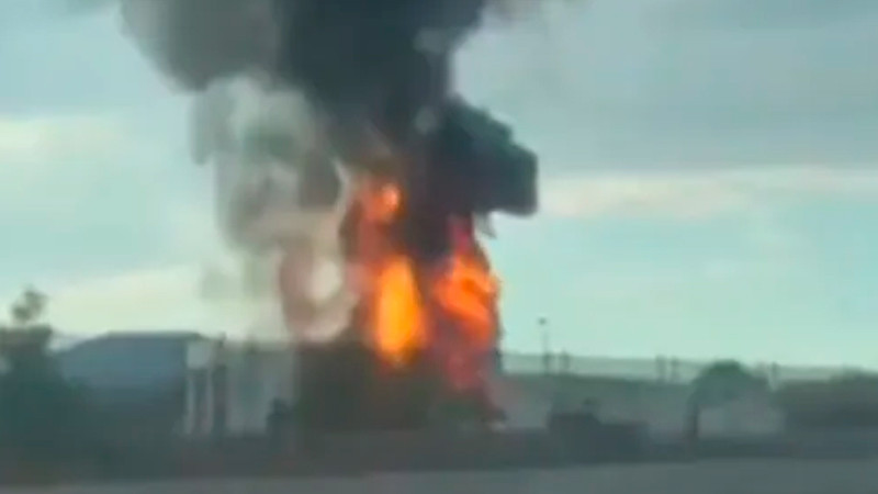 Cierran la MÃ©xico-QuerÃ©taro por incendio en ducto de gas