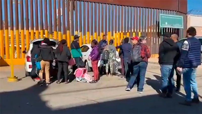 Se quedan varados cientos de migrantes en Tijuana y Ciudad JuÃ¡rez; ya no pudieron cruzar a EE.UU
