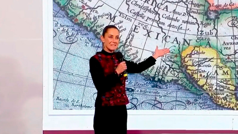 SeguirÃ¡ siendo Golfo de MÃ©xico para el resto del mundo; nombre solo cambia en EEUU: Sheinbaum