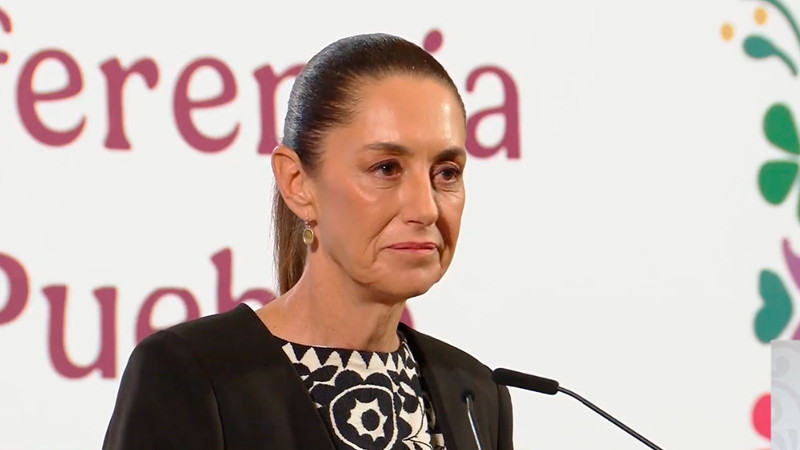 Sheinbaum califica de 