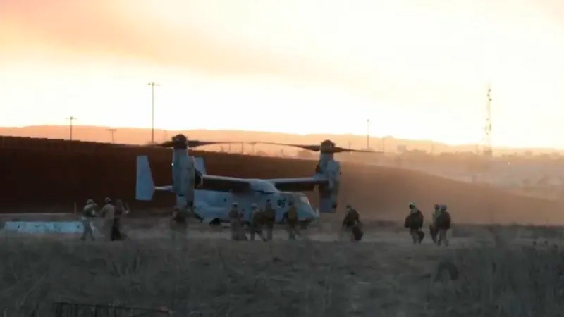 EEUU despliega a marines en frontera con MÃ©xico; su deber es proteger el paÃ­s, dice la Casa Blanca