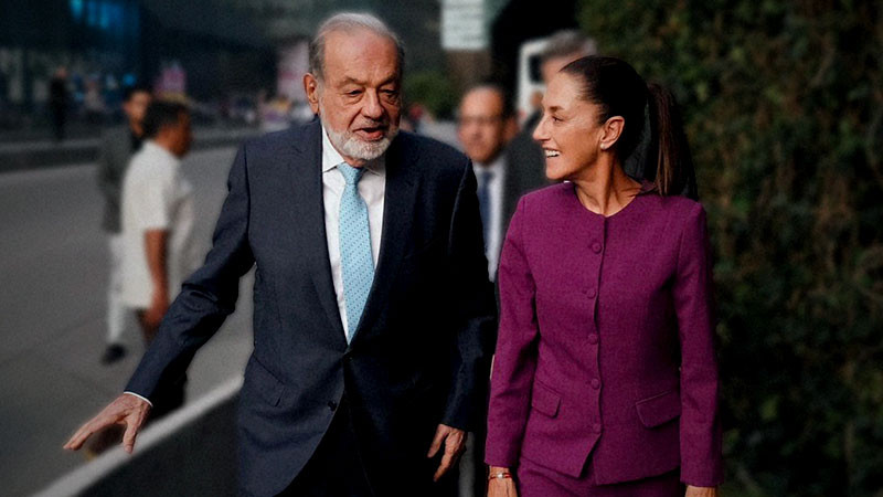 Sheinbaum defiende a Slim ante tuit de Elon Musk; Â´Es falso, no hay investigaciÃ³nÂ´