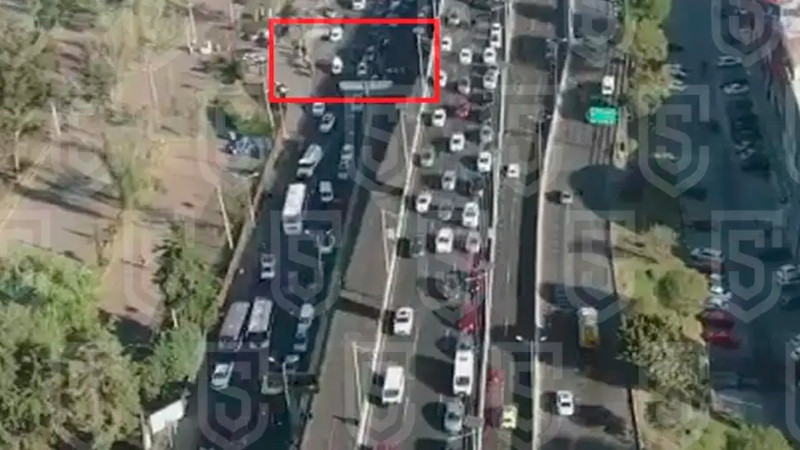 Trabajadores de bares y restaurante del Edomex bloquean el PerifÃ©rico Norte en direcciÃ³n a CDMX