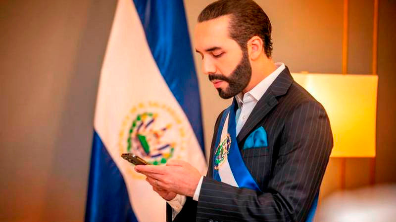 Bukele ofrece a EEUU 