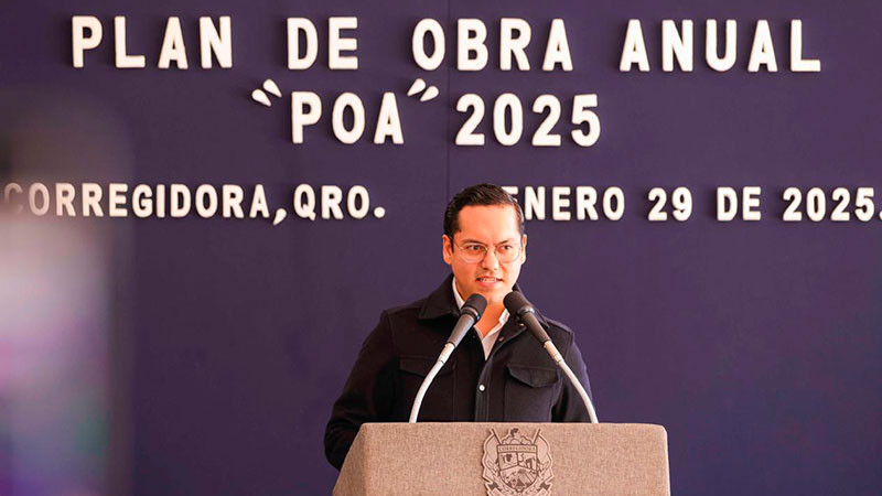 Son 20 obras las que contempla el POA 2025 de Corregidora, QuerÃ©taro 