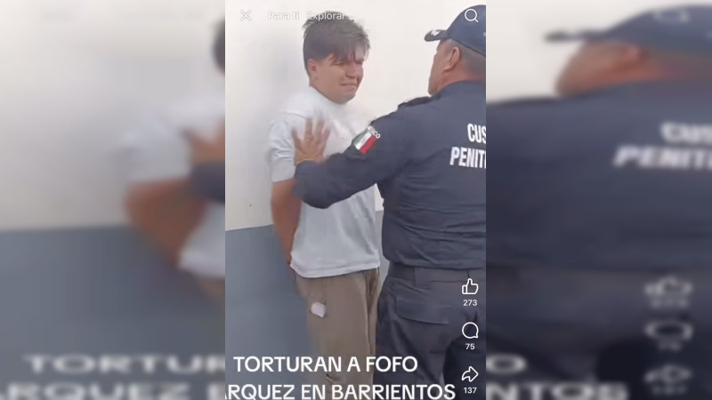 Se graban custodios golpeando a Fofo MÃ¡rquez en prisiÃ³nÂ 