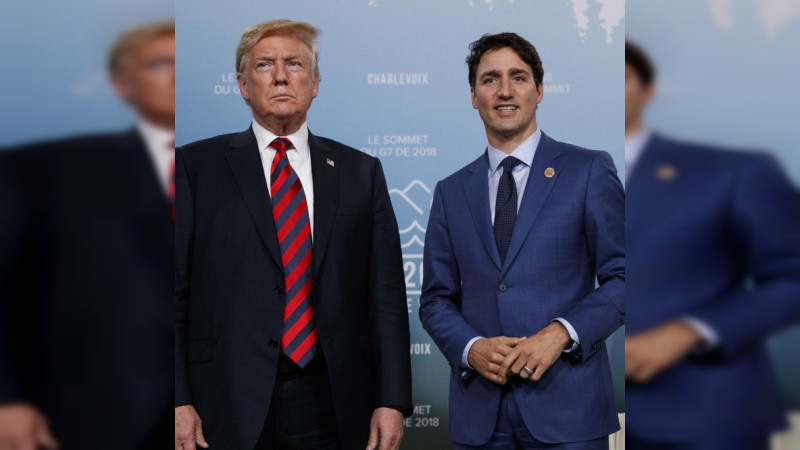 CanadÃ¡ responde a aranceles de Trump con represalias comerciales; Trudeau y Sheinbaum ya hablaron