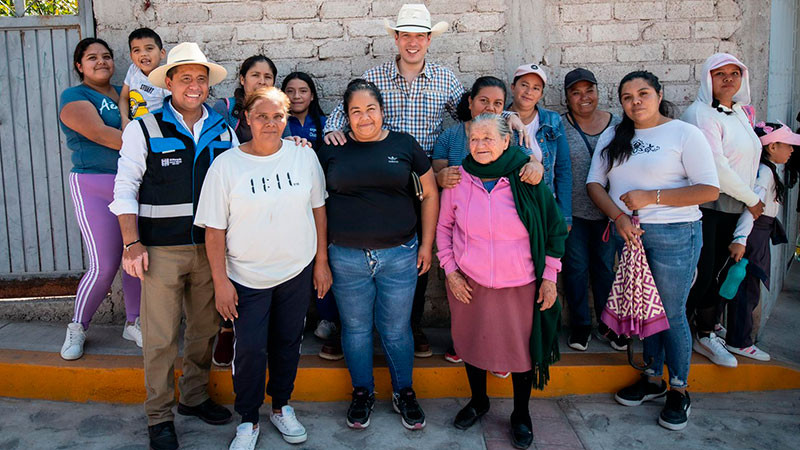 Impulsan infraestructura urbana para mejorar la calidad de vida en comunidades de El MarquÃ©s 