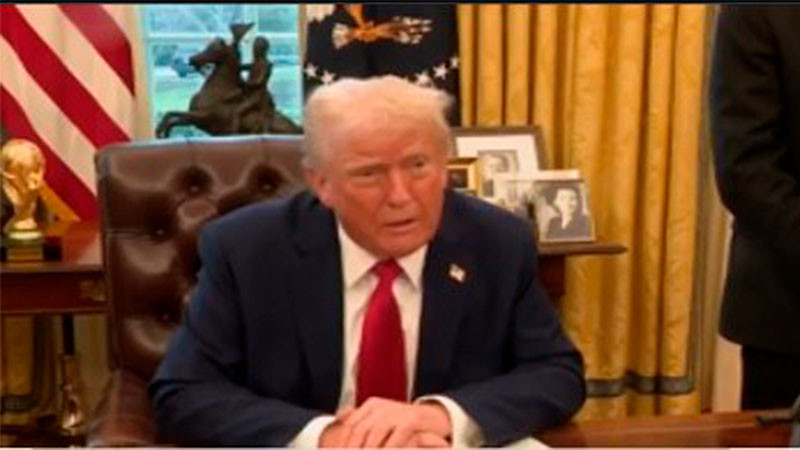  â€œLa presidenta Sheinbaum es una maravillosa mujerâ€: Donald Trump