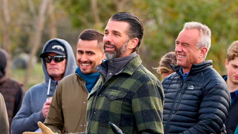 Denuncian a hijo de Trump por cazar en zona protegida de Venecia, Italia