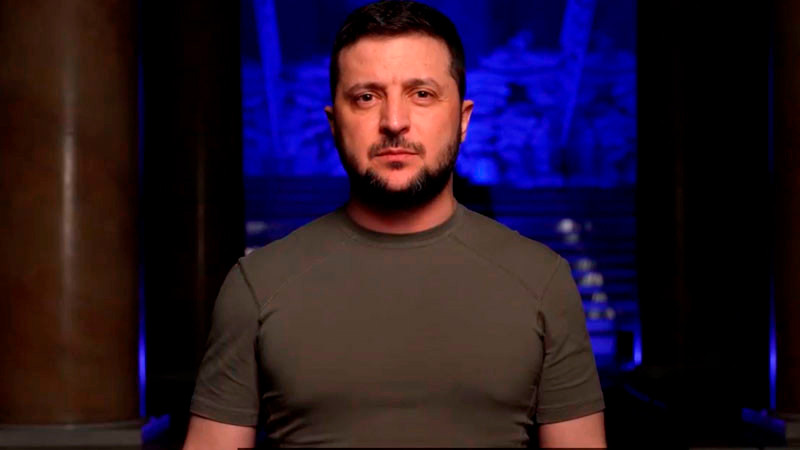 Zelenski se dice dispuesto a dialogar con Putin; busca terminar conflicto bÃ©lico