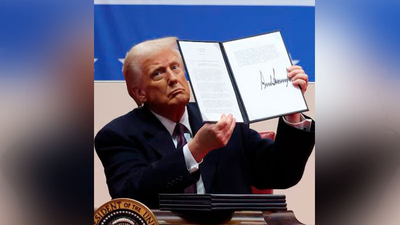 Firma decreto Donald Trump que prevÃ© sanciones contra la Corte Penal Internacional por investigar a EE.UU. e Israel 