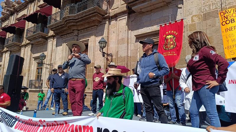 CIT sale a las calles de Morelia; exige atenciÃ³n a sus demandasÂ 
